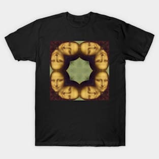 Mandalisa Kaleidoscope Pattern (Seamless) 13 T-Shirt